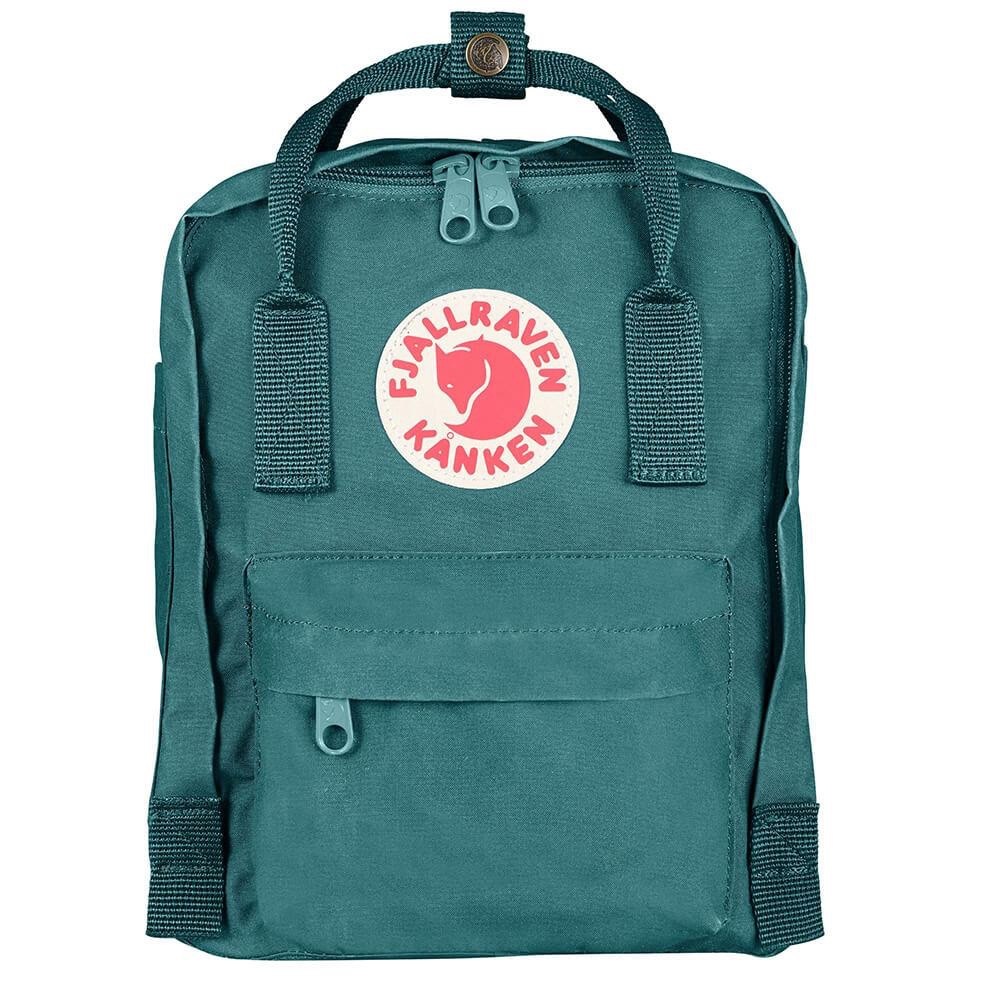 Mini Fjallraven Kanken Teal Color Used